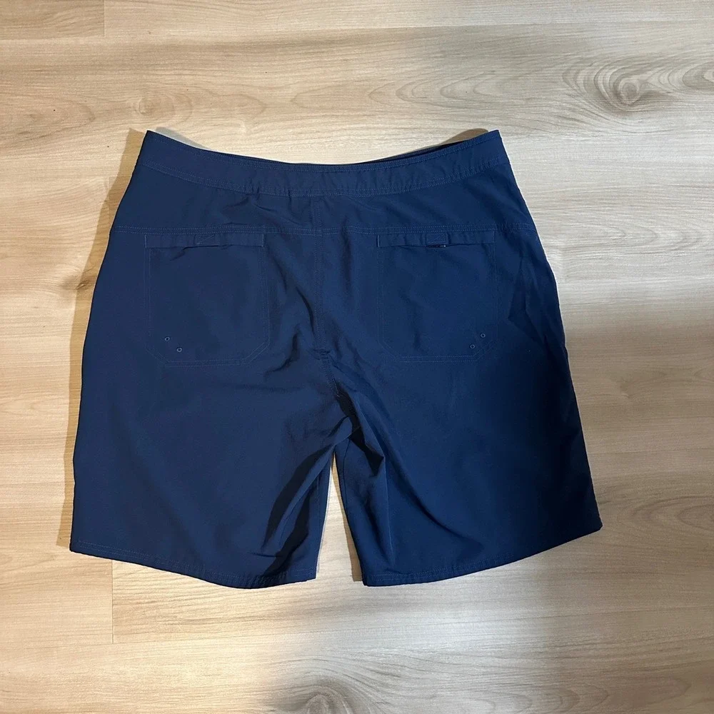 Coolibar‎ Board Shorts Navy 16 Women UPF 50+ Sun Protection Board Shorts